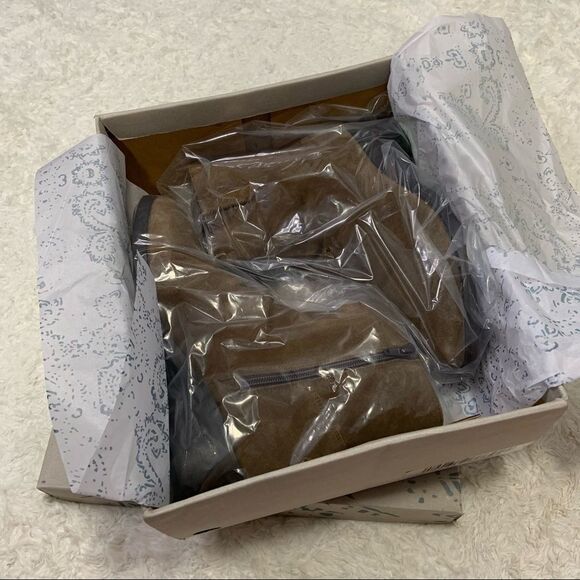 🆕 Musse & Cloud Suede Leather Booties - Picture 6 of 9